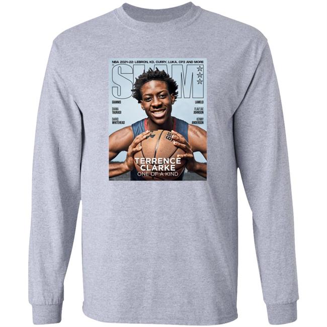 Kentucky Men’s Basketball SLAM Cover Tee - Terrence Clarke (SLAM 234) Shirt Slamgoods Merch