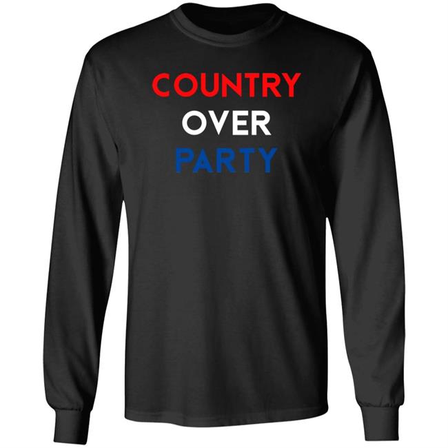 RpsAgainstTrump Country Over Party Shirt Reps4biden Store