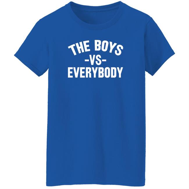 The Boys Vs Everybody Shirt Jensen The Boys The Boys Vs Everybody Shirt Jensen The Boys