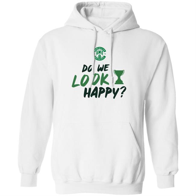Do We Look Happy Shirt Steven Gerrard Hibernian FC Do We Look Happy Shirt Steven Gerrard Hibernian FC