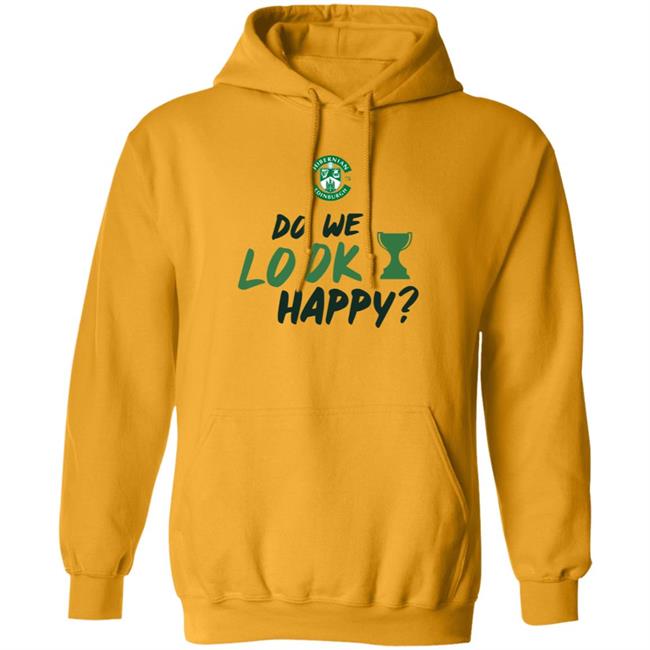 Do We Look Happy Shirt Steven Gerrard Hibernian FC Do We Look Happy Shirt Steven Gerrard Hibernian FC