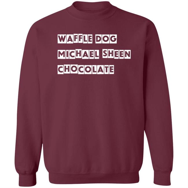 Vanessa Lindsey Waffle Dog Michael Sheen Chocolate Hoodie Vanessa Lindsey Waffle Dog Michael Sheen Chocolate Hoodie