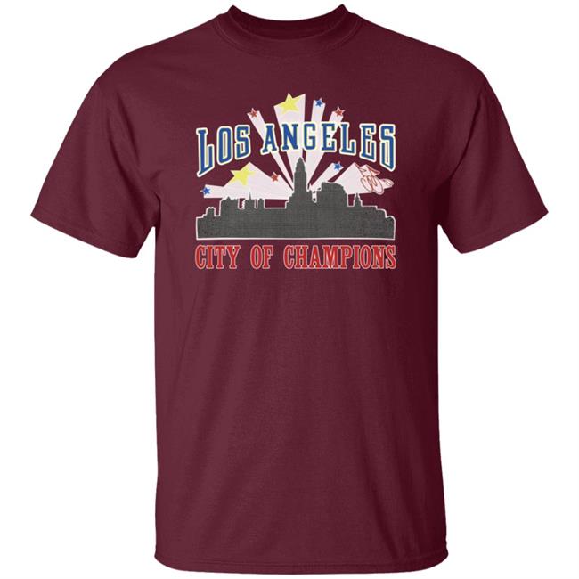 Cherry Los Angeles The City Of Champions Sweatshirt Cherry LA Merch Cherry Los Angeles The City Of Champions Sweatshirt Cherry LA Merch