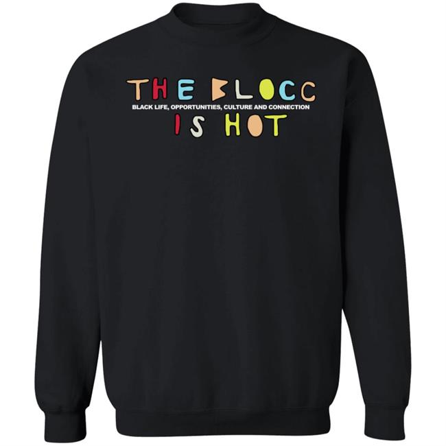 The Blocc Is Hot Sweatshirt Issa Rae Sweatshirt The Blocc Is Hot Sweatshirt Issa Rae Sweatshirt