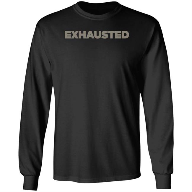 Beautifulbastard Store Exhausted Hoodie