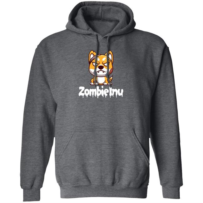 Zinutoken Zombie Inu Hoodie Zombie Inu Merch Zinutoken Zombie Inu Hoodie Zombie Inu Merch