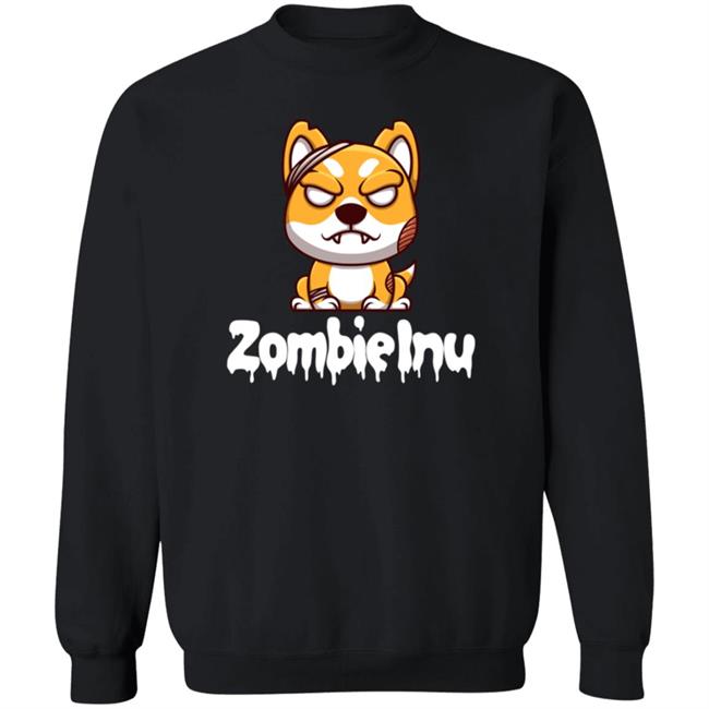 Zinutoken Zombie Inu Hoodie Zombie Inu Merch Zinutoken Zombie Inu Hoodie Zombie Inu Merch