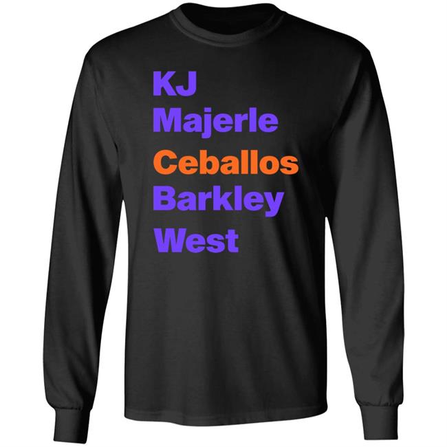 Cedric Ceballos Kj Majerle Ceballos Barkley West Shirt Hoodie Sweatshirt