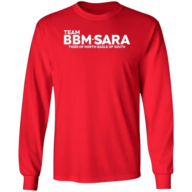 Team Bbm Sara Tiger Of North Eagle Of South Shirt Team Bbm Sara Tiger Of North Eagle Of South Shirt