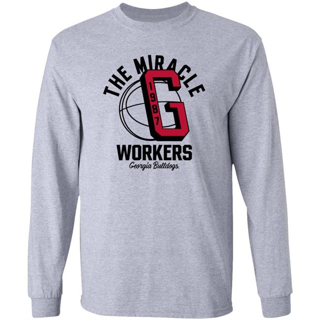 The Miracle Workers Vintage Georgia Basketball Shirt Homefield Apparel