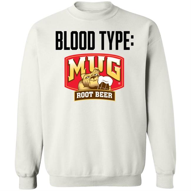 Blood Type Mug Root Beer Shirt Chris Long