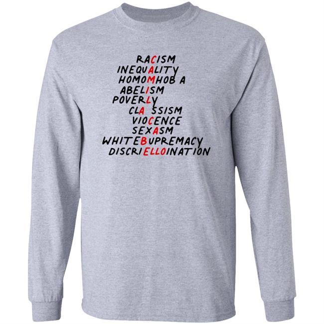Lil Uzi Vers Racism Inequality Homomhob A Abelism Poverly Classism Shirt Hoodie Sweatshirt