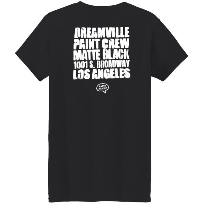 Dreamville Paint Crew Matte Black 1001 S. Broadway Los Angeles Hoodie Dreamville Merch Dreamville Paint Crew Matte Black 1001 S. Broadway Los Angeles Hoodie Dreamville Merch