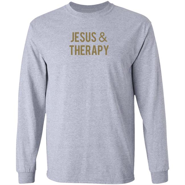 Jesus & Therapy Hoodie Bold Apparel J & T Hoodie