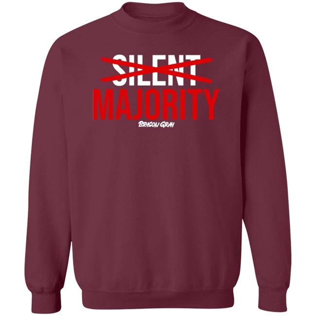 Silent Majority Bryson Gray Hoodie Bryson Gray Merch Silent Majority Bryson Gray Hoodie Bryson Gray Merch