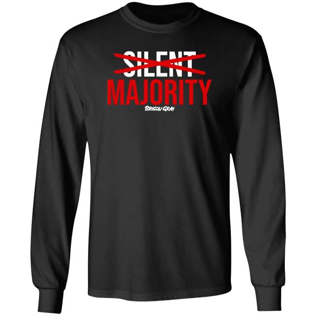 Silent Majority Bryson Gray Hoodie Bryson Gray Merch