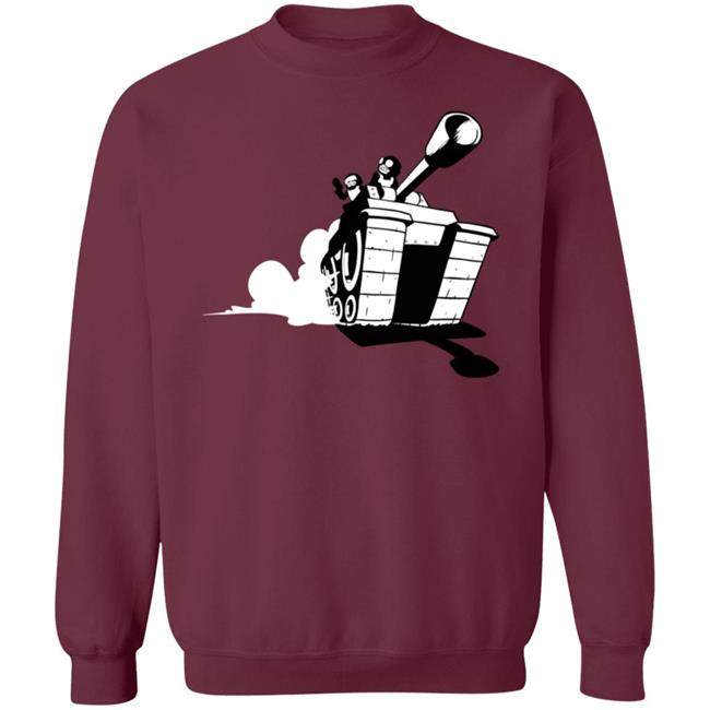 Shark Robot Merch Tankmen Chase Shirt Shark Robot Merch Tankmen Chase Shirt
