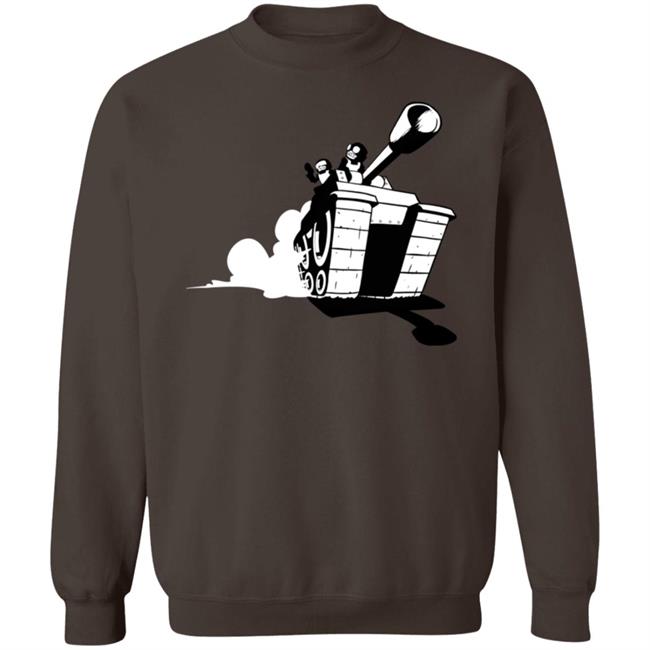 Shark Robot Merch Tankmen Chase Shirt Shark Robot Merch Tankmen Chase Shirt