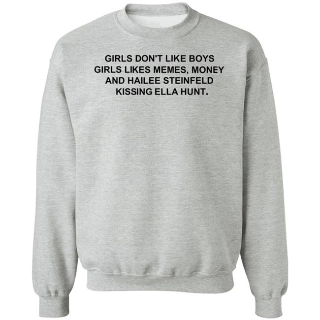Girls Don’T Like Boys Girls Likes Memes Money And Hailee Steinfeld Kissing Ella Hunt Shirt Healingmasool Girls Don’T Like Boys Girls Likes Memes Money And Hailee Steinfeld Kissing Ella Hunt Shirt Healingmasool