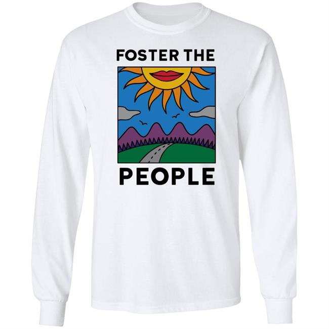 Foster The People Merch On The Road Shirt Foster The People Merch On The Road Shirt