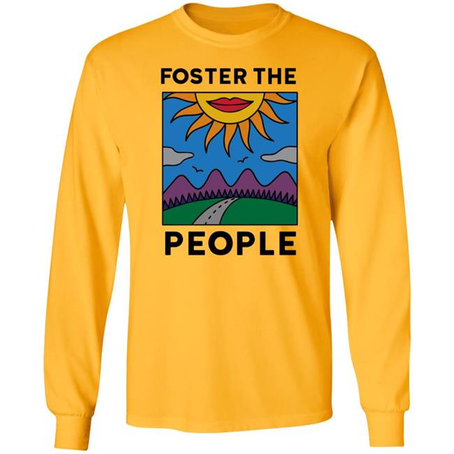 Foster The People Merch On The Road Shirt Foster The People Merch On The Road Shirt