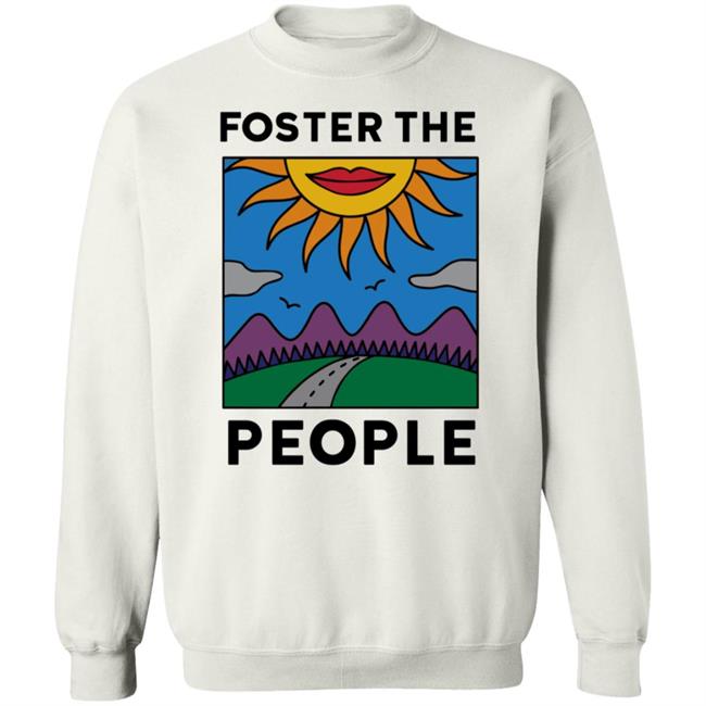 Foster The People Merch On The Road Shirt Foster The People Merch On The Road Shirt