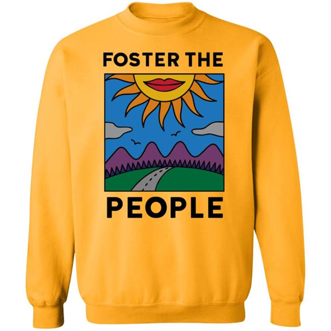Foster The People Merch On The Road Shirt Foster The People Merch On The Road Shirt