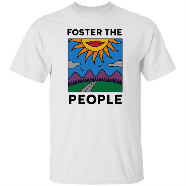 Foster The People Merch On The Road Shirt Foster The People Merch On The Road Shirt