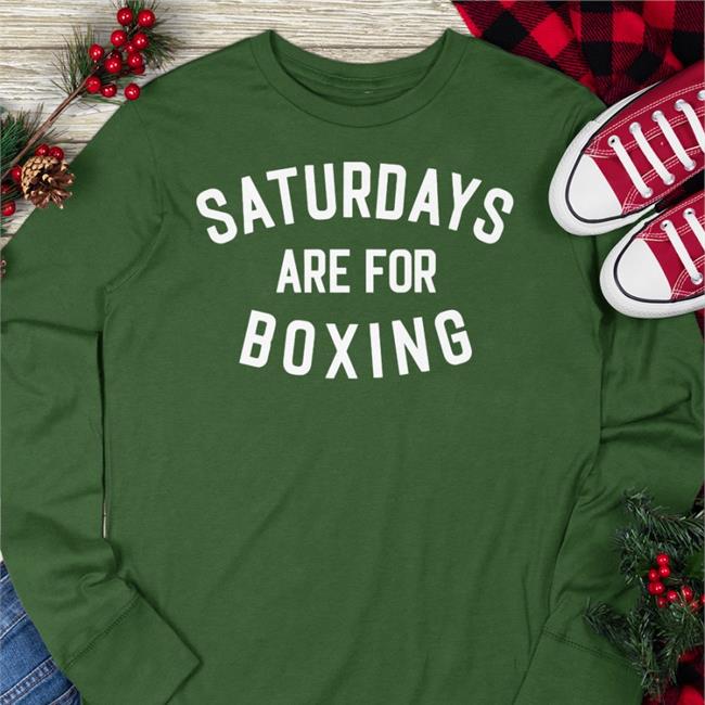 Saturdays Are For Boxing T Shirts Blonde Bomber