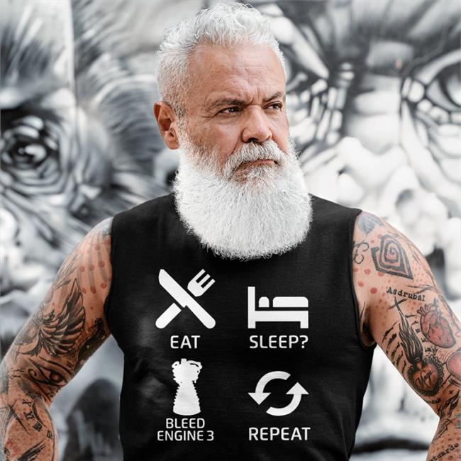 Eat Sleep Bleed Engine 3 Repeat T Shirt Eat Sleep Bleed Engine 3 Repeat New Shirt