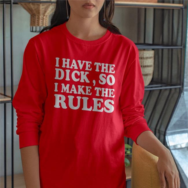 Billie Eilish Wearing I Have The Dick So I Make The Rules Shirt Billieeilish