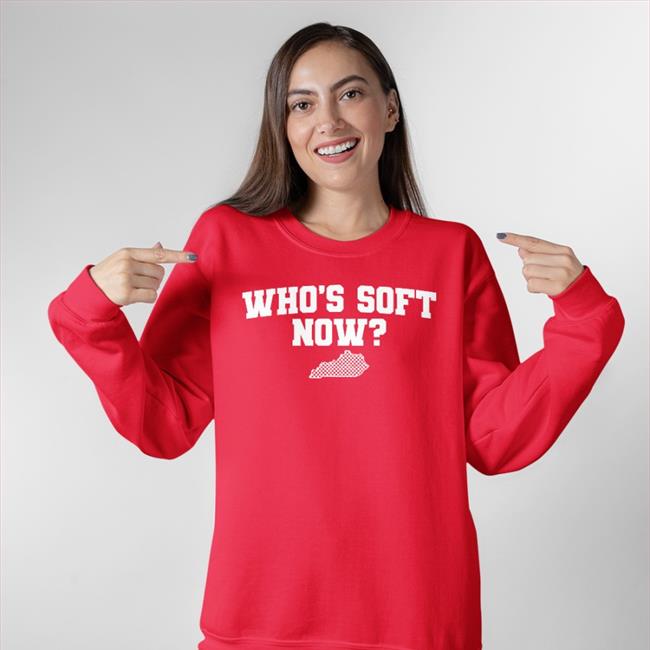 Who's Soft Now Sweatshirt Barstool Sports Store Who's Soft Now Shirt Carolina Blue