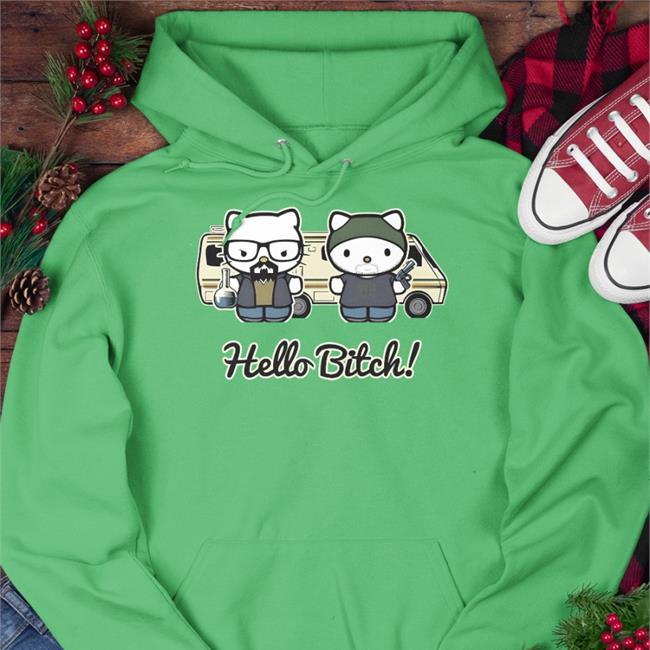 Hello Bitch Thug Cat T Shirts Evilkitty666 Evilkitty666 Hello Bitch Shirt Hello Kitty Bitch Thug Cat Shirt