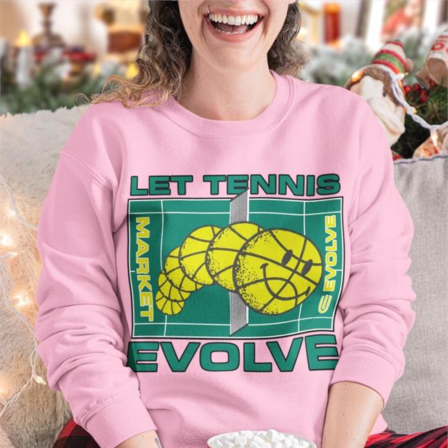 Userjaymes Let Tennis Evolve Shirts White Let Tennis Evolve T Shirt