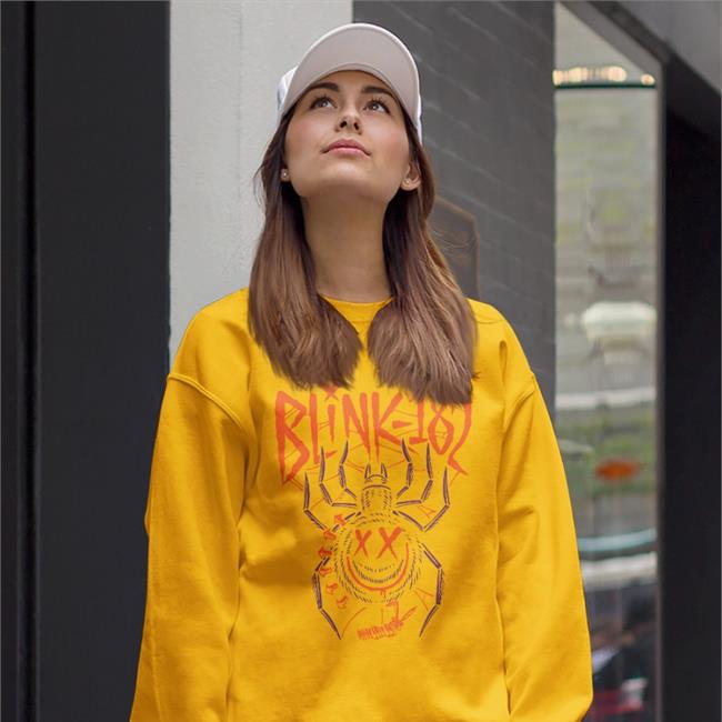 Blink182 Merch 2022 Halloween Blink 182 Hoodie Black