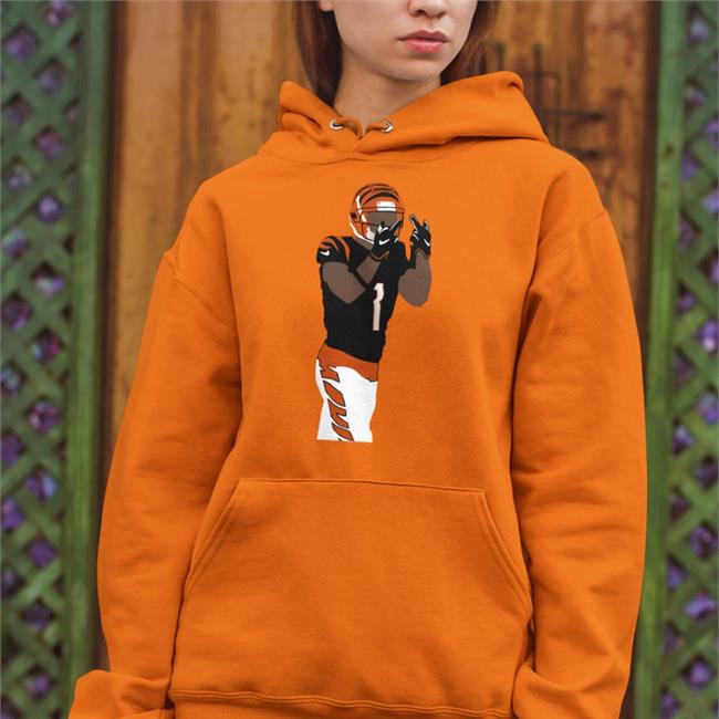 Cincinnati Kid Ja'marr Chase Middle Finger Shirt