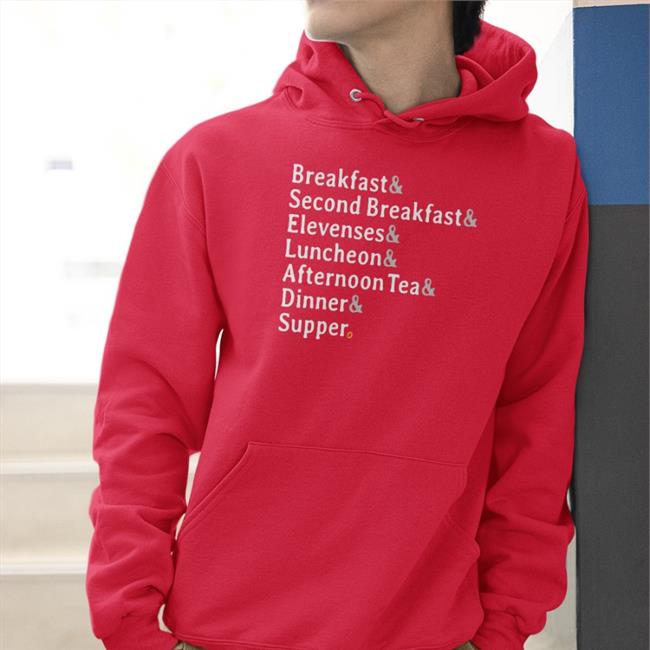 Breakfast Second Breakfast Elevenses Luncheon Afternoon Tea Dinner Supper Tee