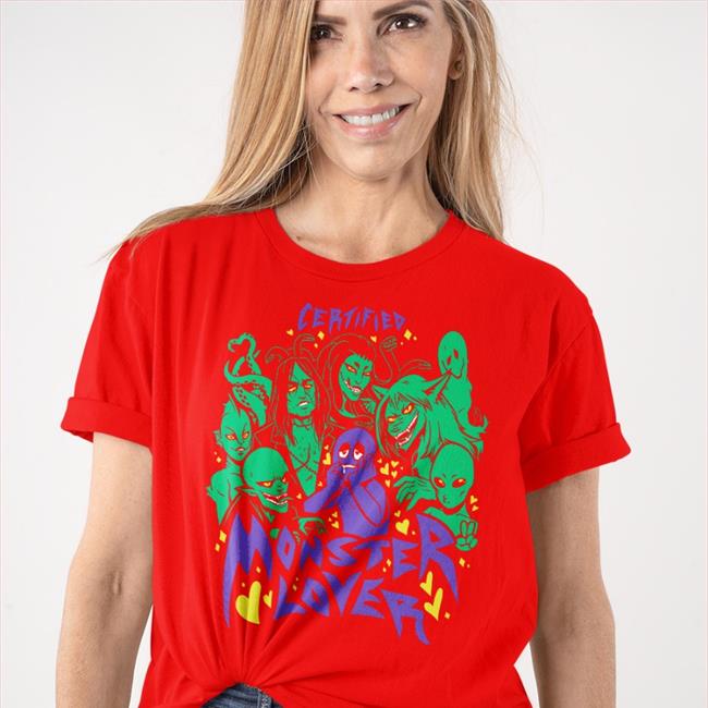Certified Monster Lover Shirt