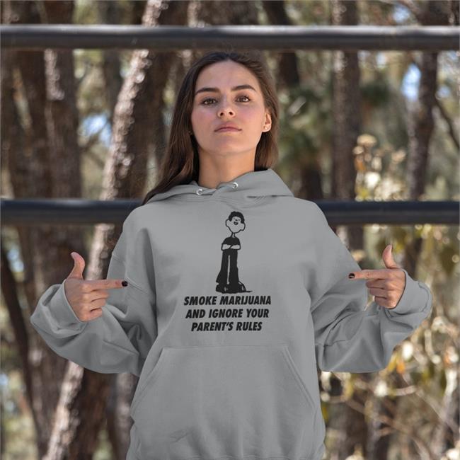 Smoke Marijuana And Ignore Your Parent's Rules Tee