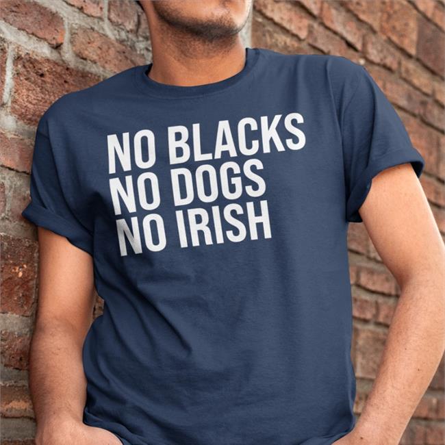Marci Phonix Wearing No Blacks No Dogs No Irish Hoodie