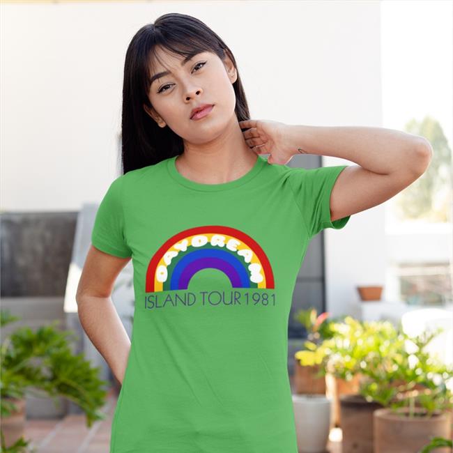 Daydream Island Tour 1981 T Shirts Mar. Kacy Girlfriends Era
