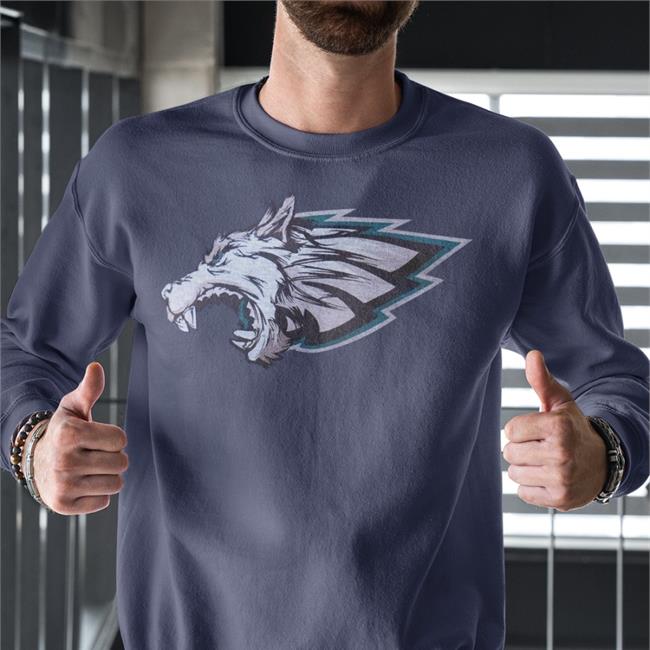 Dog Mentality Mixed Philadelphia Eagles Logo Funny T Shirt Eliot Shorr-Parks