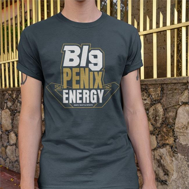 Simply Seattle Sports Big Penix Energy Tee Shirt