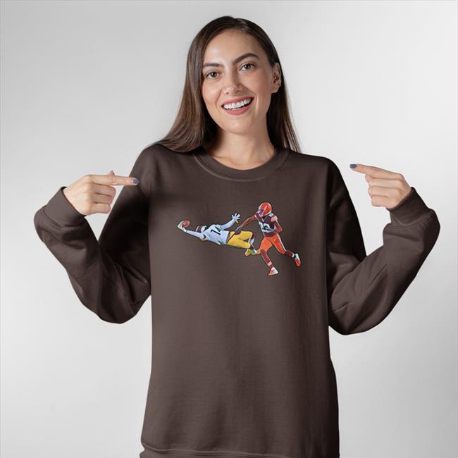 Dc4lcustomtees George Pickens Makes One Handed Catch Hoodie