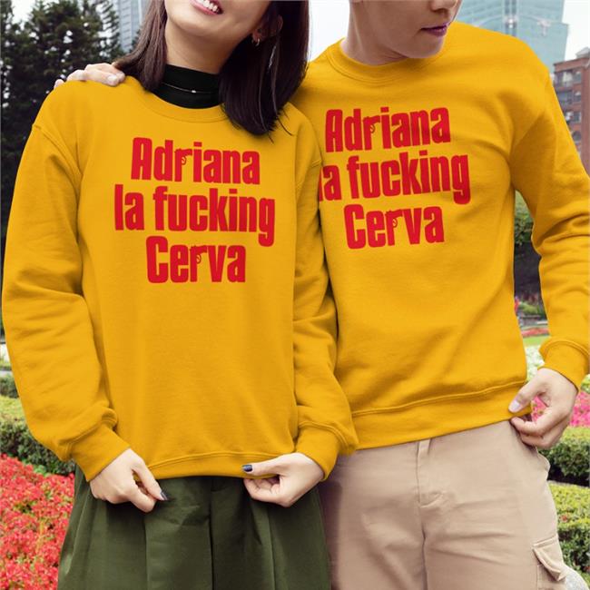Adriana La Fucking Cerva The Sopranos T-Shirt Black The Sopranos Guy