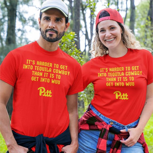 Matt Speck It’S Harder To Get Into Tequila Cowboy Than It Is To Get Into Wvu Pitt Hoodie H2P