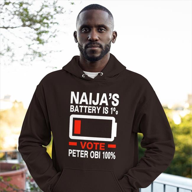 Drpenking Naija's Battery Is 1% Vote Peter Obi 100% Shirt Doctör Penking