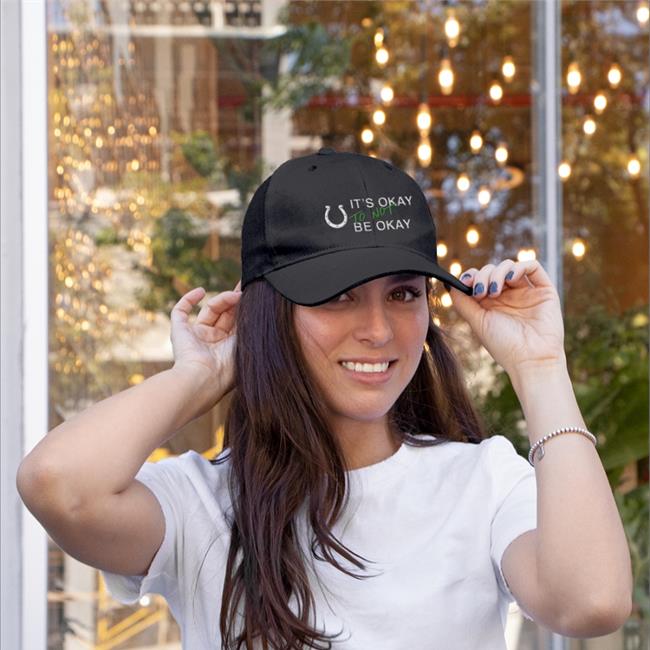 Colts It's Okay To Not Be Okay Embroidered Hat