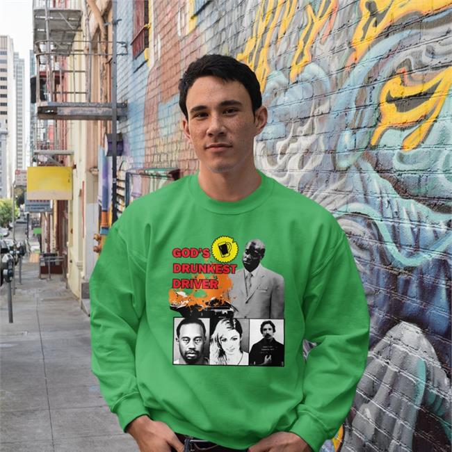 Lucca God's Drunkest Driver Celebrity Shirt
