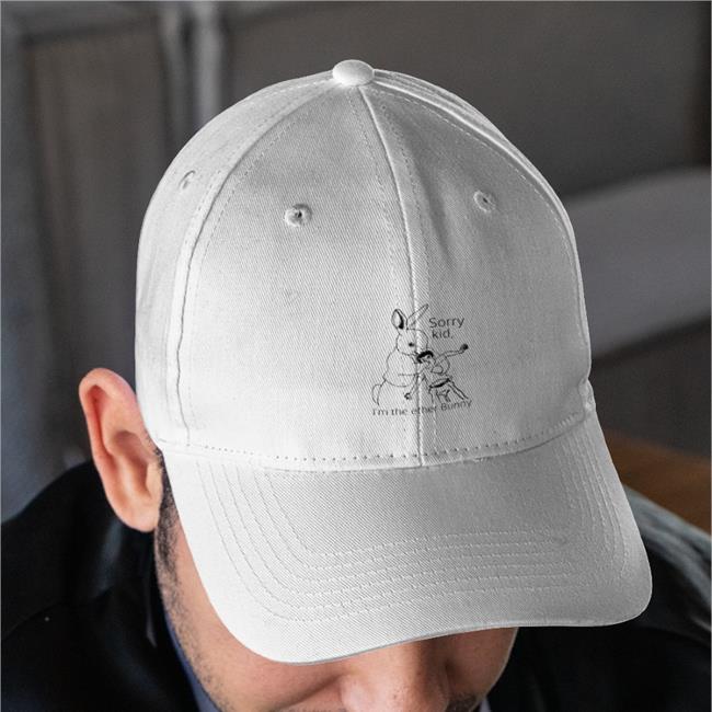 Sorry Kid I'm The Ether Bunny Twill Cap